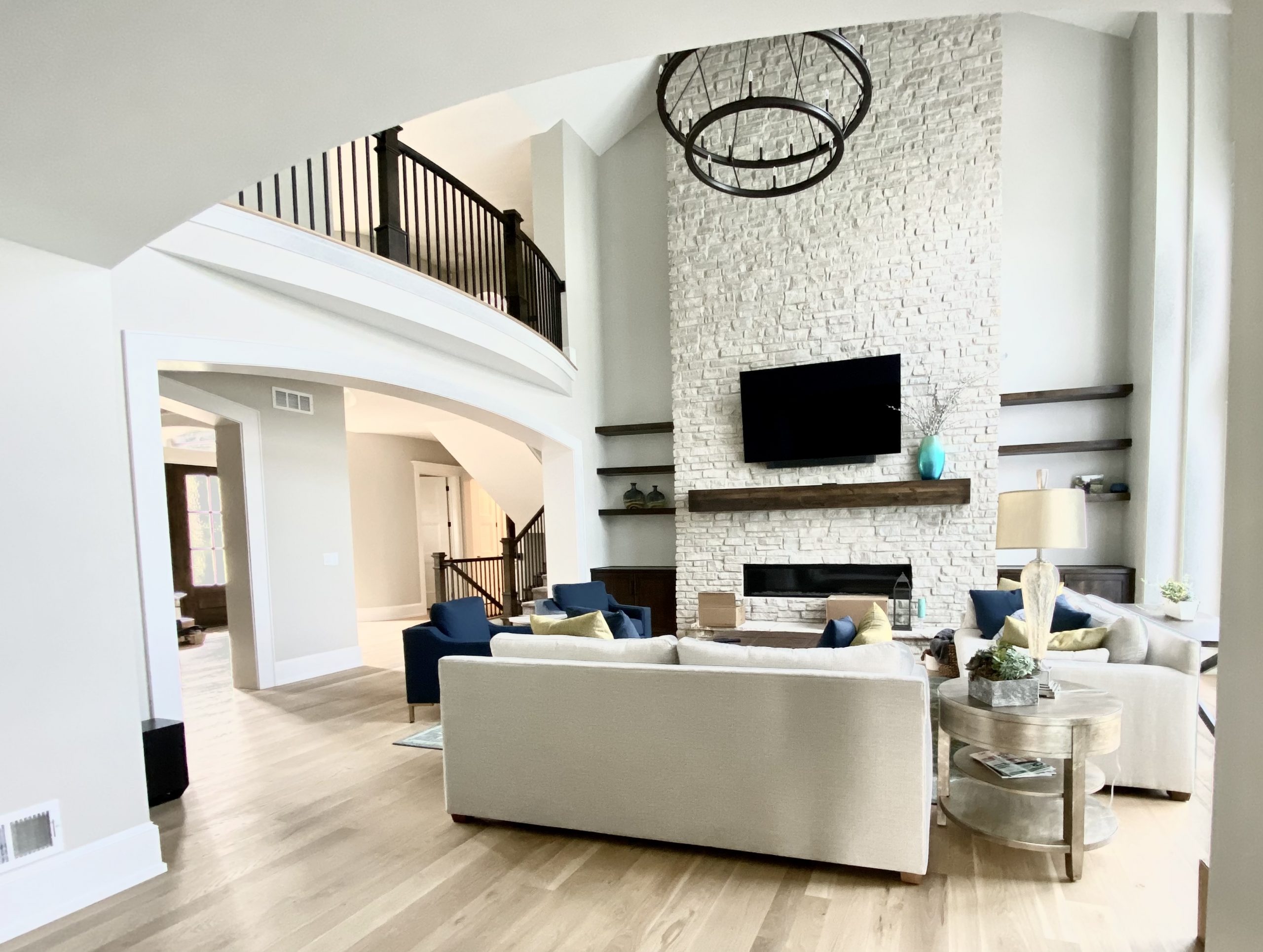 Interior painting project by Holm Painting in Kansas City