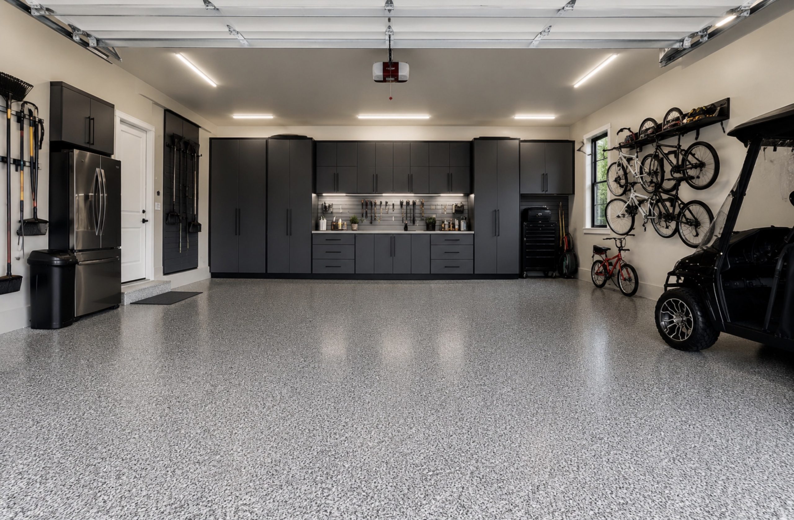 Special finishes and garage floor coatings by Holm Painting in Kansas City