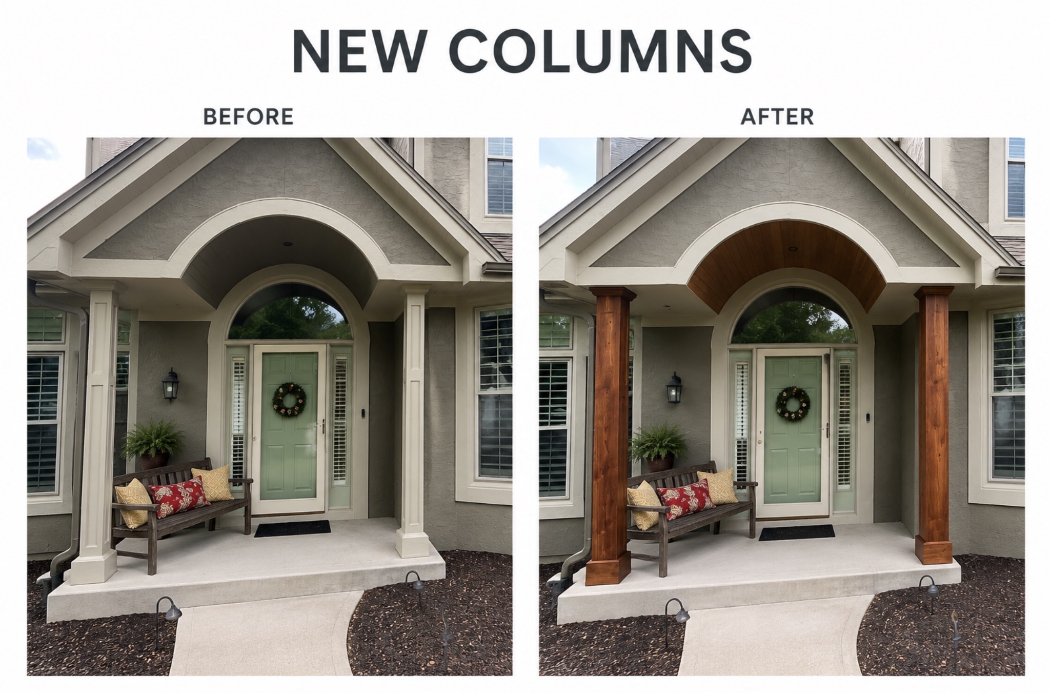Holm Painting New Columns Overland Park