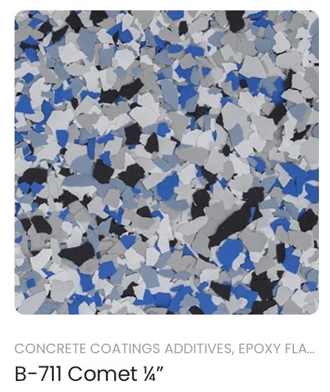 Epoxy Flake Holm Painting