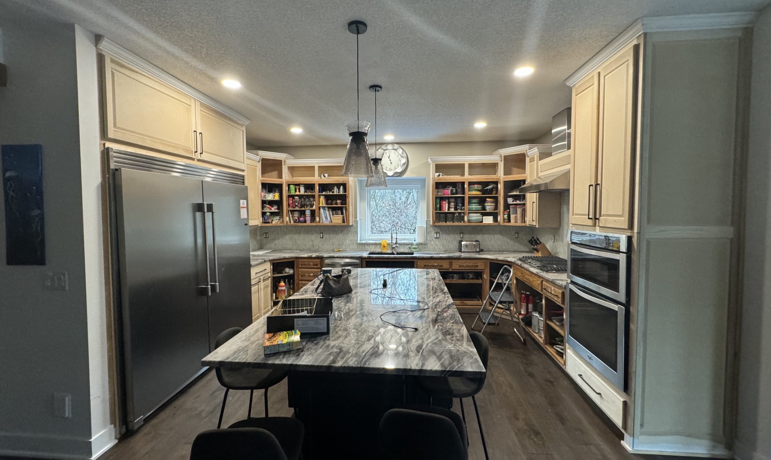 Raised Square Panel Doors Painters near me Overland Park Painting